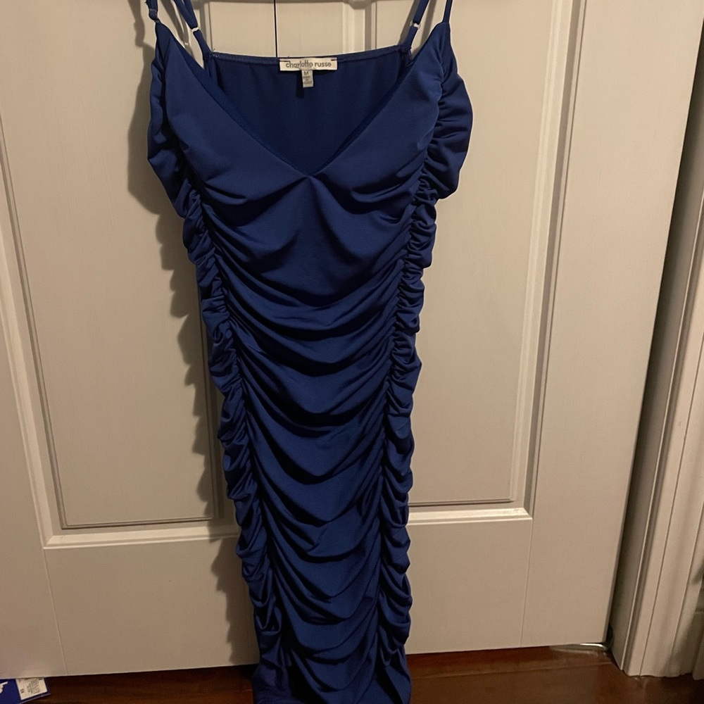 Charlotte Russe blue mini dress
